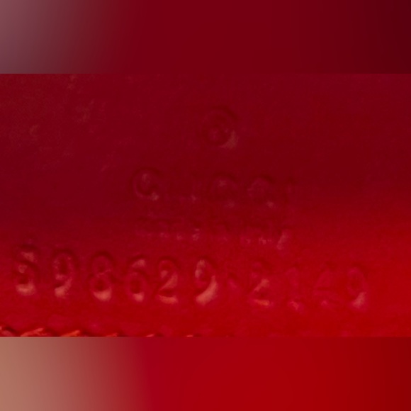 Gucci Red Marmont Compact Wallet - Picture 7 of 9